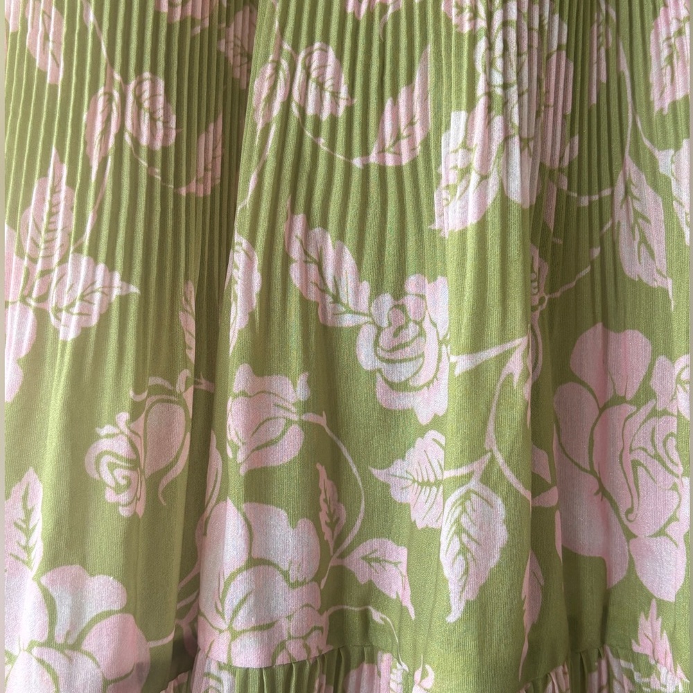 NWOT Zimmermann Lovestruck Pleated Ruffle Maxi Gown - Picture 8 of 8